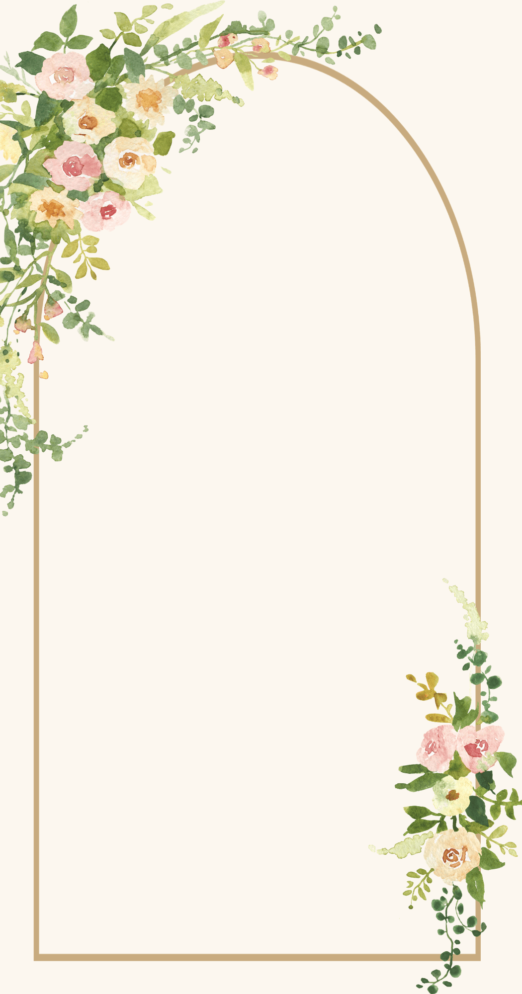 Floral frame